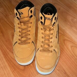 FILA HIGH TOP /LEATHER TAN